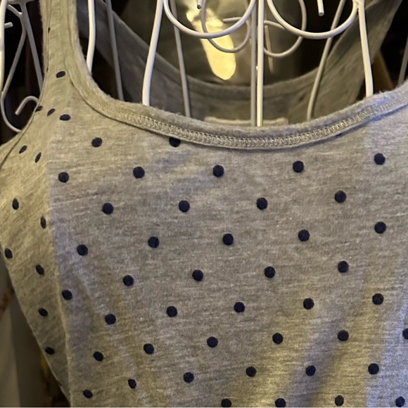 Abercrombie & Fitch Vintage Polka Dot Tank Top - Picture 5 of 8